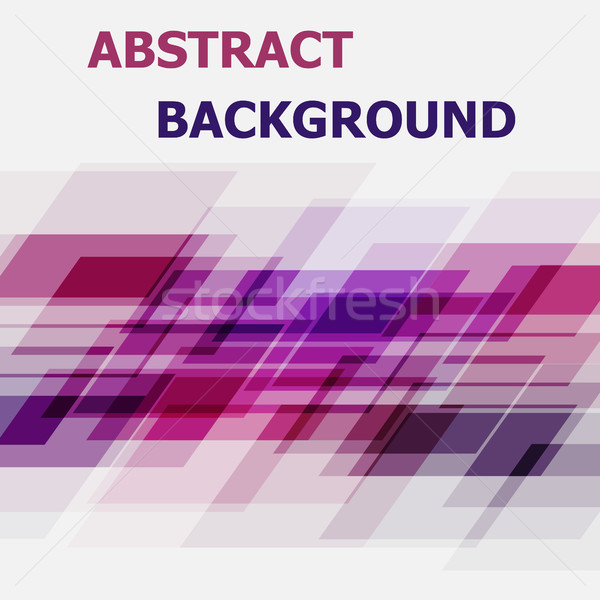 Abstract purple and pink geometric overlapping background Stock photo © punsayaporn
