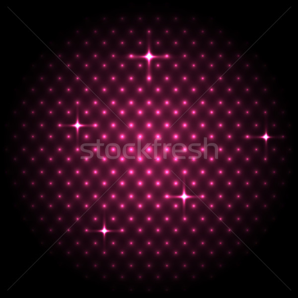 Abstract global with pink dots background Stock photo © punsayaporn