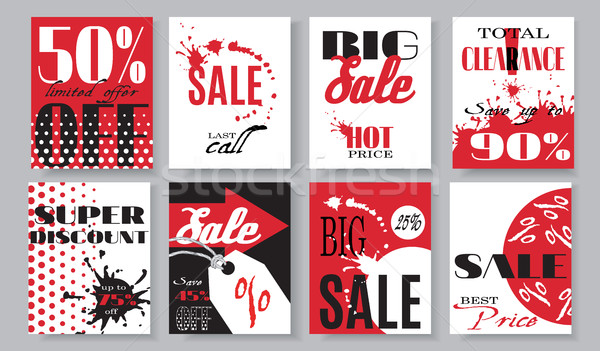 Sale banners set Stock photo © PurpleBird