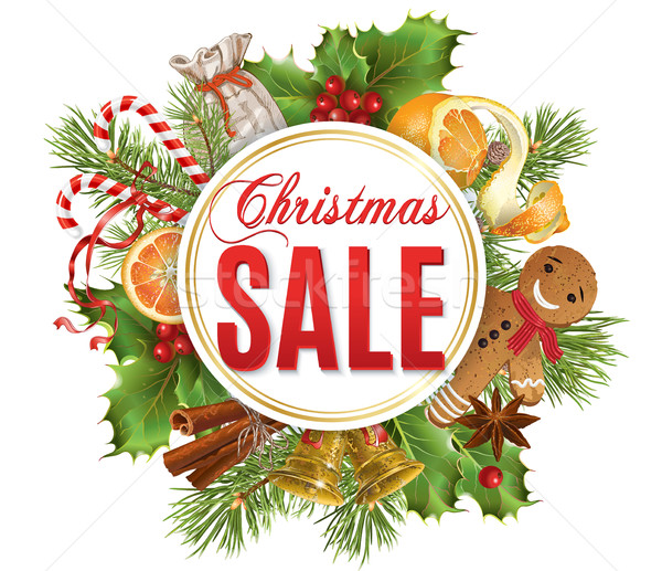 Christmas sale banner Stock photo © PurpleBird