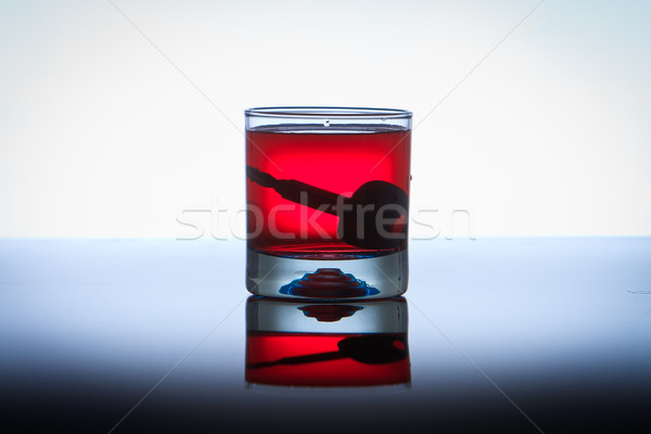 Concept of Drinking and Driving, car keys Stock photo © pxhidalgo