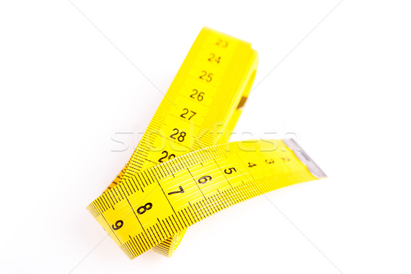 Measuring tape isolated on white background Stock photo © pxhidalgo