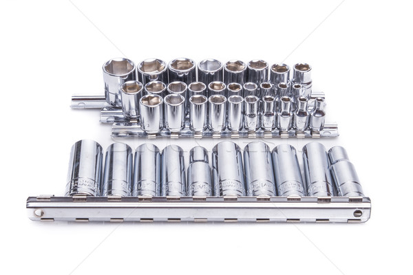 ratchet set with interchangeable heads Stock photo © pxhidalgo