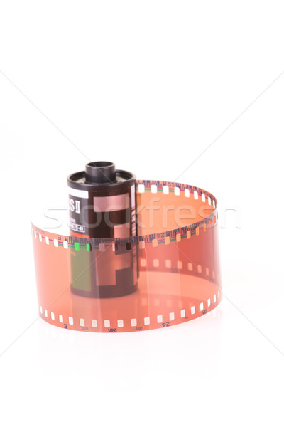 Old 35 mm negative film strip Stock photo © pxhidalgo