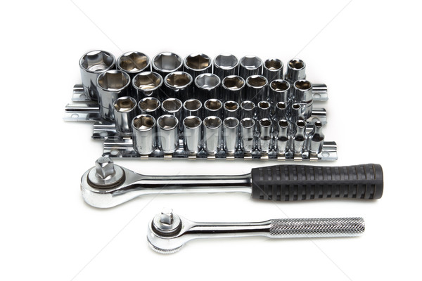 ratchet set with interchangeable heads Stock photo © pxhidalgo