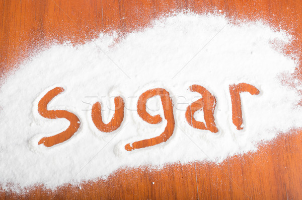 Sugar sign, Flour Artwor Stock photo © pxhidalgo