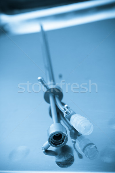 Chirurgisch Geräte Prostata männlich Hände Arzt Stock foto © pxhidalgo