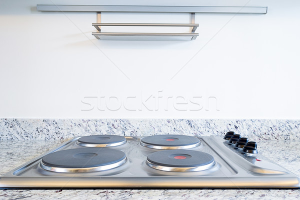 Four electric elements on a stove Stock photo © pxhidalgo