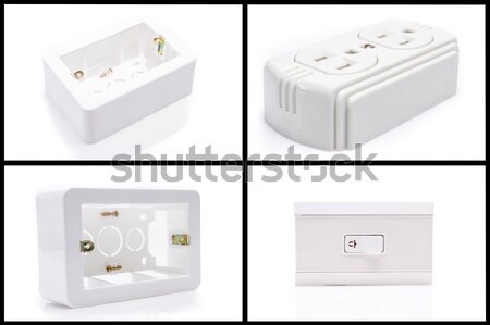 Electric power cord socket Stock photo © pxhidalgo