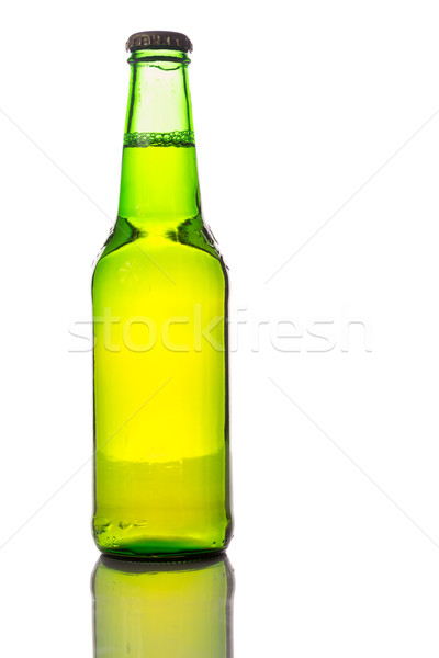 Bottle of beer isolated on a white background. Stock photo © pxhidalgo