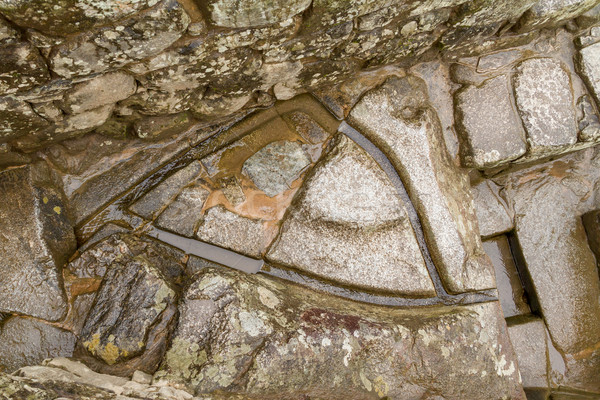 Watering system in the ancient Machu Picchu, Peru Stock photo © pxhidalgo