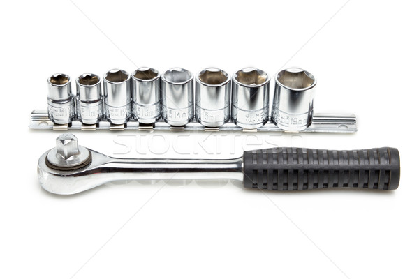 ratchet set with interchangeable heads Stock photo © pxhidalgo