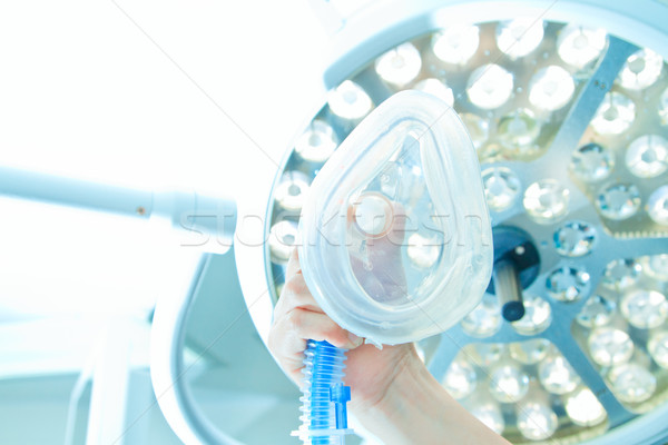 Személyes nézőpont oxigén orvosok orvos kórház Stock fotó © pxhidalgo