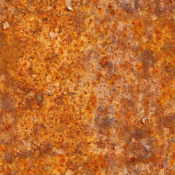 Seamless texture of rusty metal surface. Grunge photographic pat Stock photo © pzaxe