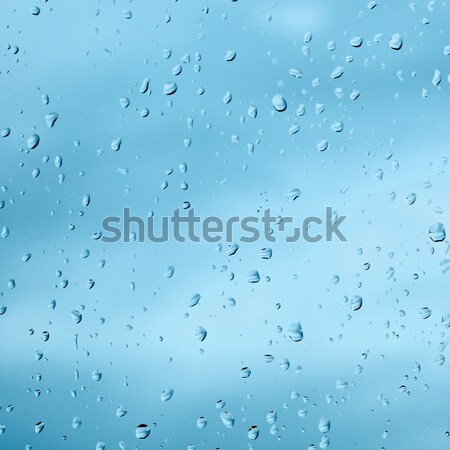 Texture from droplets of rain water Stock photo © pzaxe