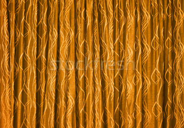 Yellow drapes - background Stock photo © pzaxe