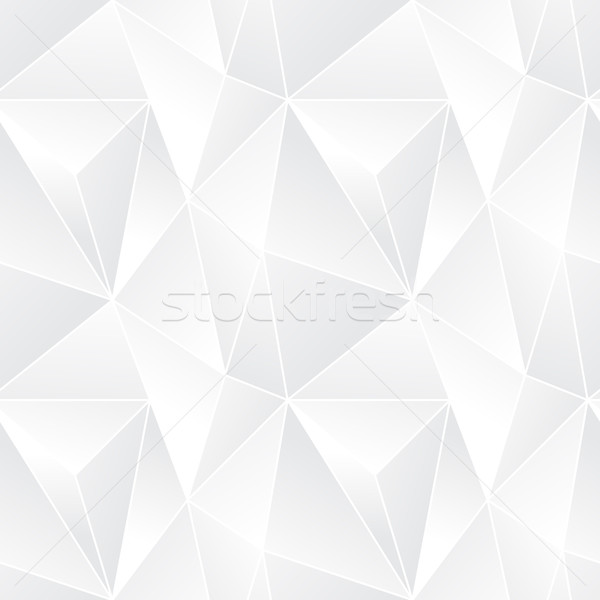 Triangle seamless abstract vector pattern - mosaic poligonal mod Stock photo © pzaxe