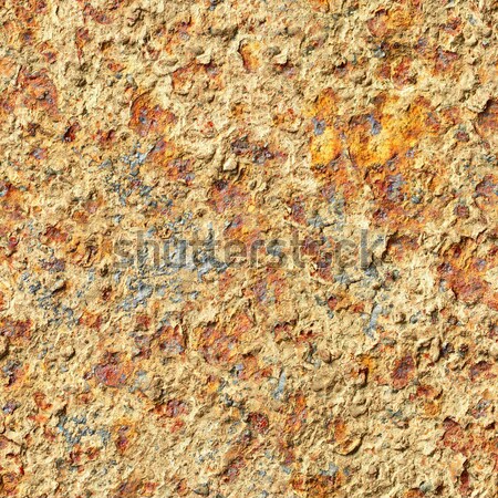 Seamless texture - surface of oxidized old iron sheet Stock photo © pzaxe