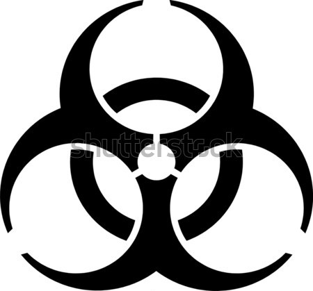 Emblem - Biohazard - vector format Stock photo © pzaxe