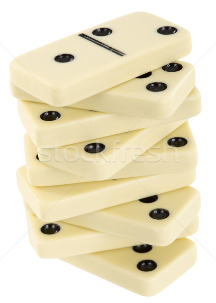 Turret from bones of a dominoe Stock photo © pzaxe