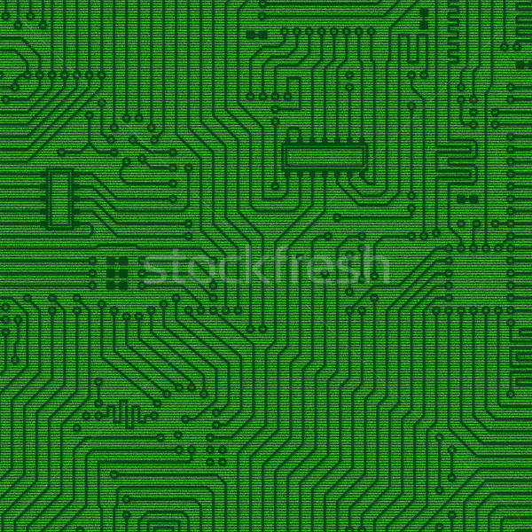 Abstract electronics green texture Stock photo © pzaxe