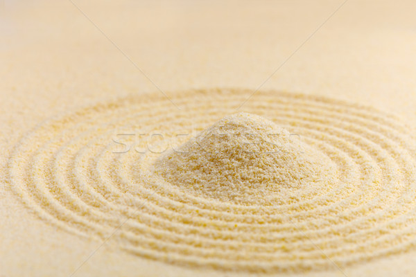 Small barkhan from sand - art composition Stock photo © pzaxe