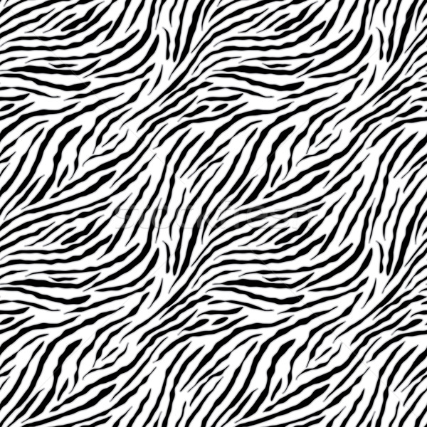 Stockfoto: Zebra · patroon · vector · halftoon · print