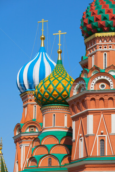 Saint Basil's Cathedral (Cathedral of Vasily the Blessed or Pokr Stock photo © pzaxe