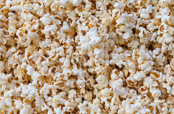 Closeup View of Fresh, Fluffy Popcorn Stock photo © pzaxe
