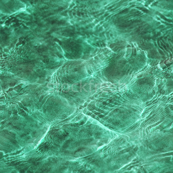 Foto d'archivio: Abstract · senza · soluzione · di · continuità · verde · texture · luce · del · sole · superficie · dell'acqua
