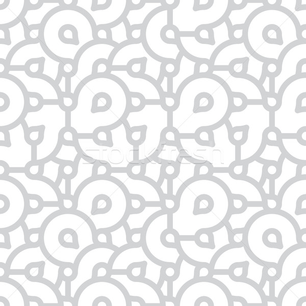 Vector seamless pattern - abstract grey & white grunge backgroun Stock photo © pzaxe