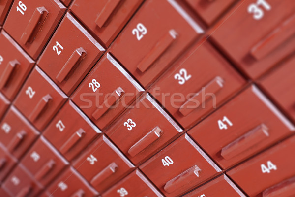 Individual numbered cells Stock photo © pzaxe
