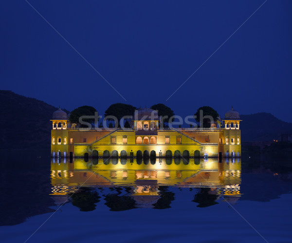 Water Palace - Jal Mahal Rajasthan, Jaipur, India Stock photo © pzaxe