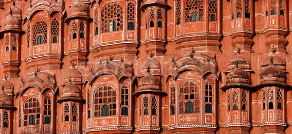 Hawa Mahal - Palace of Winds. Jaipur, India Stock photo © pzaxe