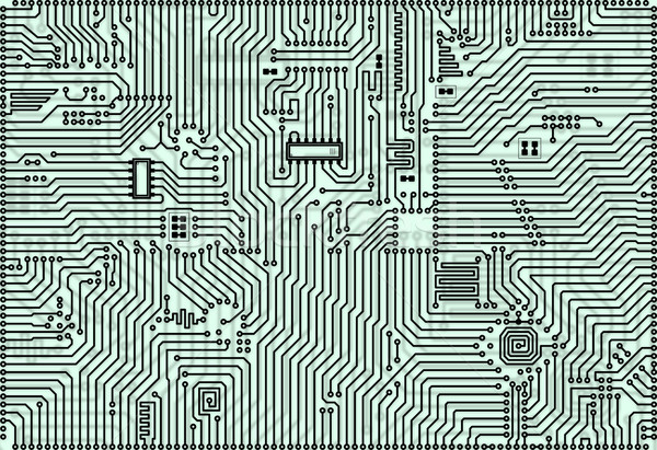 Vert clair résumé industrielle électronique texture vert [[stock_photo]] © pzaxe