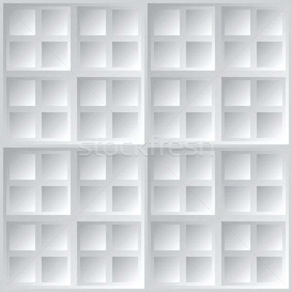 Abstract geometric square gray vector background Stock photo © pzaxe