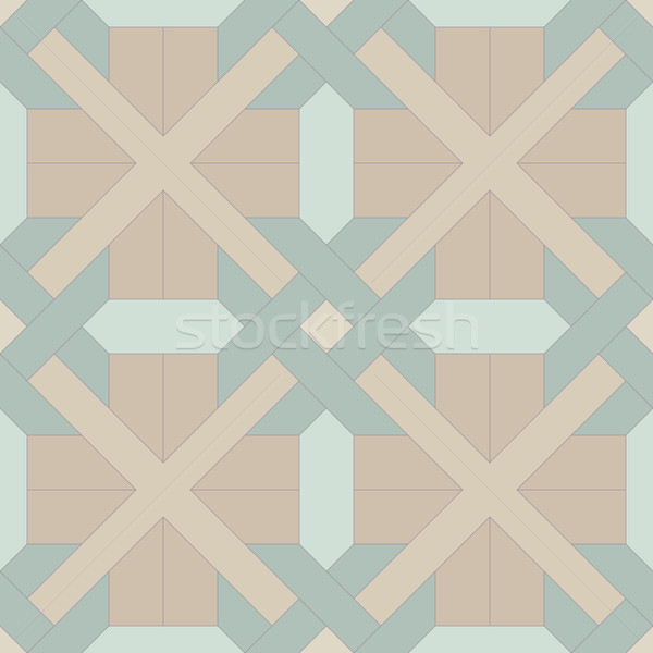 Diagonal abstract geometric pattern. Repeated seamless vector te Stock photo © pzaxe