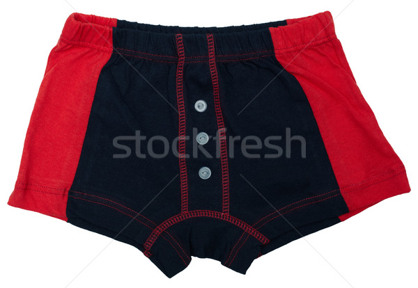 Children's underwear - black and red Stock photo © pzaxe