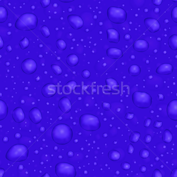 Seamless texture - transparent water dropls Stock photo © pzaxe