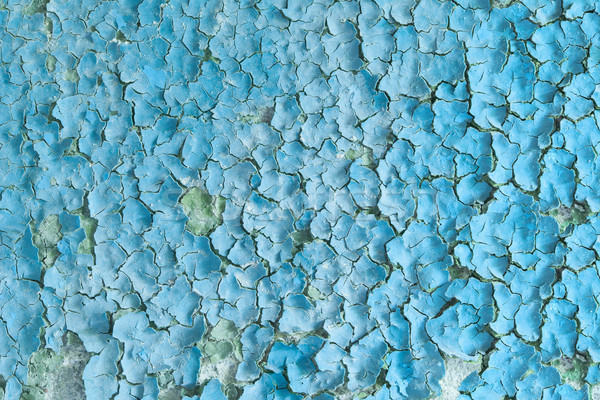 Texture of wall covered cracked paint Stock photo © pzaxe