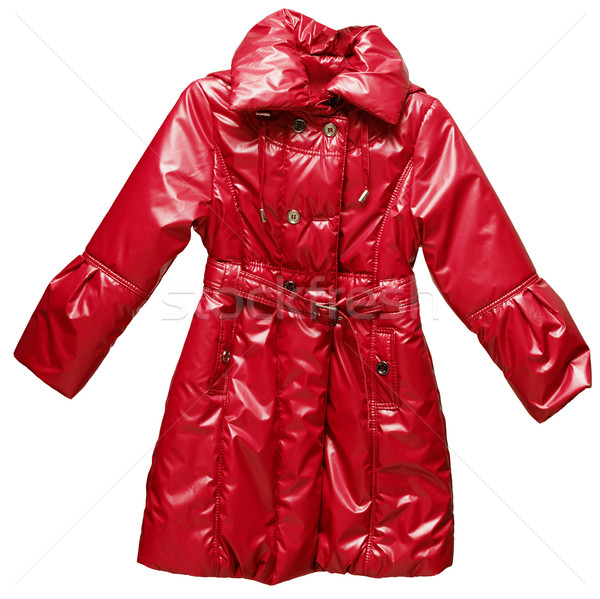  Childs outdoor red warm jacket Stock photo © pzaxe