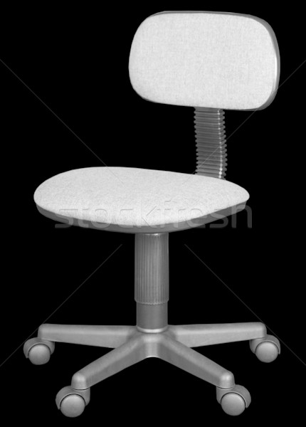 Office chair isolated on black Stock photo © pzaxe