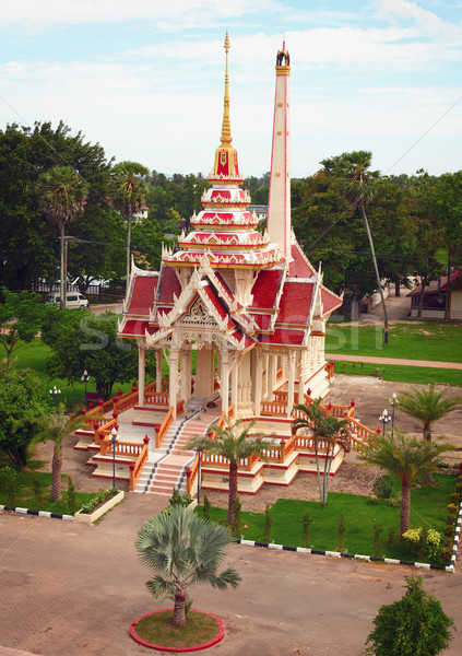Traditional Thai crematorium Stock photo © pzaxe