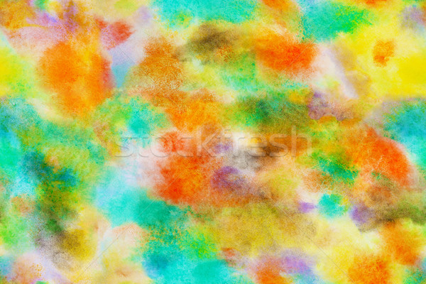 Abstract watercolor paint on paper Stock photo © pzaxe