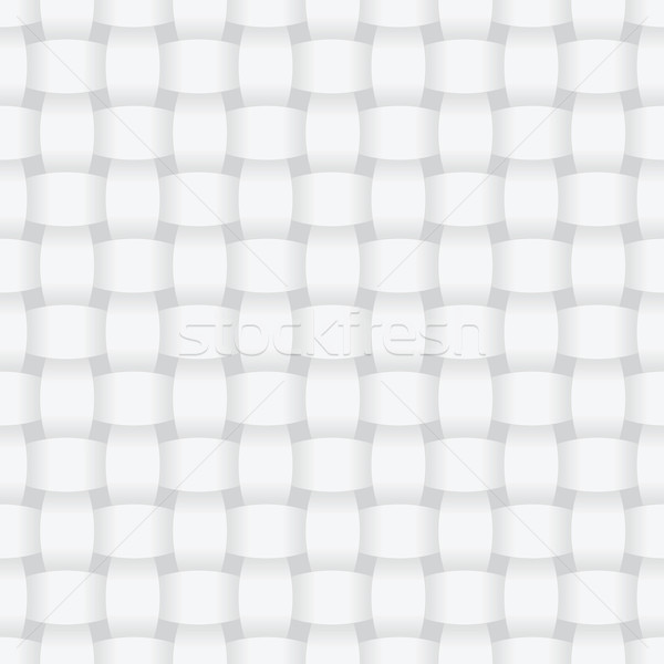 Intertwined light gray vector seamless pattern Stock photo © pzaxe