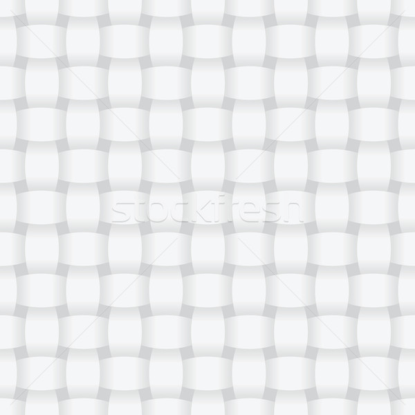 Intertwined light gray vector seamless pattern Stock photo © pzaxe