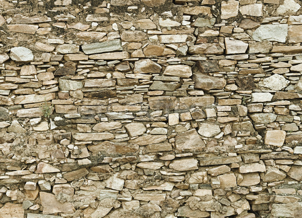 Background - a wall made ​​of natural stone Stock photo © pzaxe