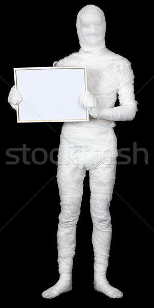 Mummy with frame Stock photo © pzaxe