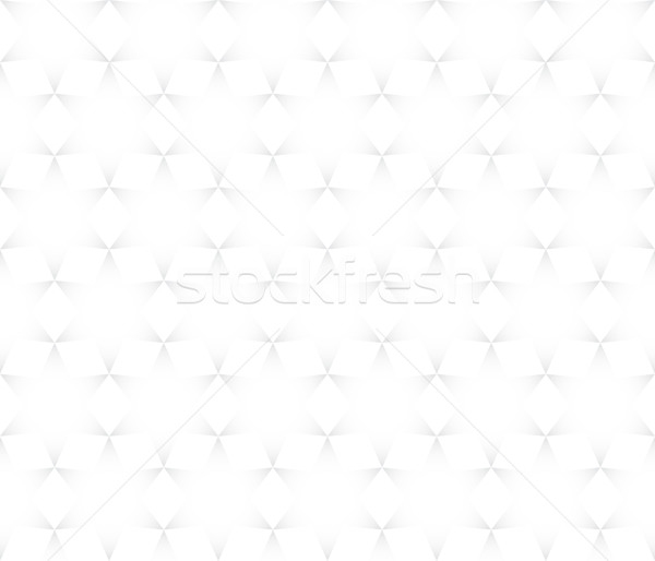 Vector seamless pattern - hexagons gray abstract simple quirky b Stock photo © pzaxe