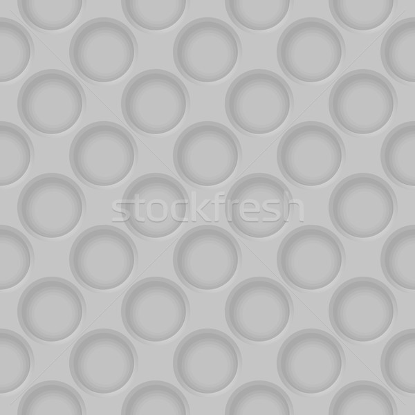 Vector gray abstract perforated pattern texture gray background Stock photo © pzaxe